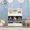 Dexmalle Multi-Functional Kids Bookshelf with Storage Bins and Drawer - 4 of 4