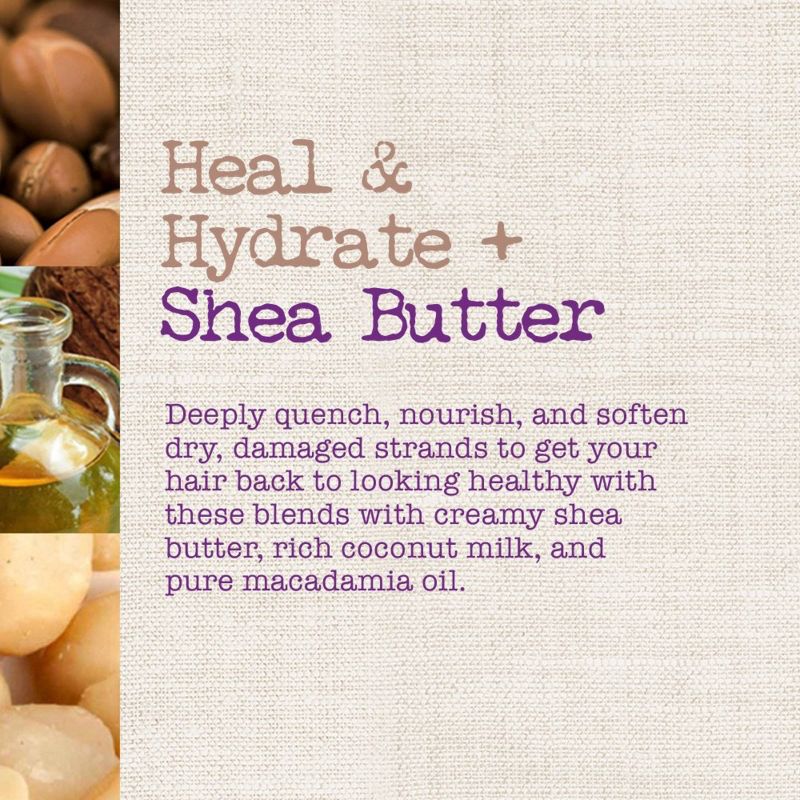 Maui Moisture Heal &#38; Hydrate + Shea Butter Conditioner to Repair &#38; Deeply Moisturize Tight Curly Hair - 13 fl oz, 6 of 14