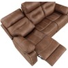 Rudger - Manual Reclining Sofa - Brown - 3 of 4