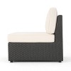 Santa Cruz 8pc Wicker Sectional Gray - Christopher Knight Home - 4 of 4