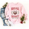 Simply Sage Market Women's Graphic Sweatshirt North Pole University Coquette - 2 of 4
