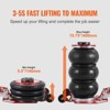 VEVOR Air Jack, 3 Ton/6600 lbs Triple Bag Air Jack, Airbag Jack with Six Steel Pipes, Lift up to 17.7", 3-5 s Fast Lifting Pneumatic Jack - 4 of 4