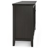 Amherst - Wide 3 Door Storage Cabinet - Hickory Brown - 4 of 4