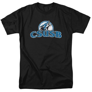 Men's California State University San Bernardino Official Distressed Primary Logo T Shirt - 1 of 4