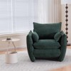 Aukfa Accent Chairs, Oversized Armchair with Side Pockets, Mid Century Modern Reading Chair, Ergonomic Comfy Sofa Chair for Office, Apartment - 2 of 4