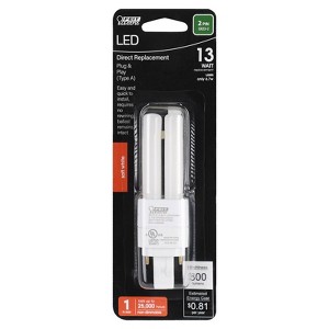 Feit Electric PL GX23-2 LED Tube Light Soft White 13 Watt Equivalence 1 pk - 1 of 1
