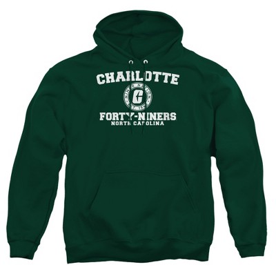 University Of North Carolina At Charlotte Official Circle Logo Adult Pull-Over Hoodie