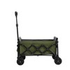 Lightweight Portable Folding Steel Wagon Carts With Wheels,Outdoor Utility Wagon For Camping Shopping Sports Fishing -The Pop Home - 3 of 4