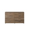 Tvilum,Austin 8 Drawer Double Dresser, Truffle Oak - 2 of 4