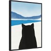 Amanti Art Car Fur Portrait by Little Dean Framed Canvas Wall Art - 2 of 4