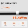 VEVOR Self-Regulating Pipe Heating Cable, 12FT 5W/FT Heat Tape for Pipes Freeze Protection, Water Pipe Heat Cable with Built-in Thermostat, Orange - 4 of 4