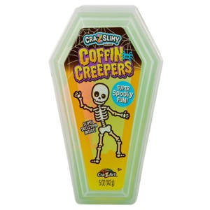 Cra-Z-Slimy Halloween Coffin Green Creepers - 1 of 4