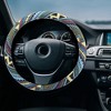 Unique Bargains Trucks SUV Steering Wheel Cover Multicolor 16 Inch 1Pc - 2 of 4