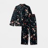 Kids' NBC Halloween 2pc Sleep Pajama Set - Black - 2 of 3