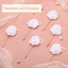 Unique Bargains Realistic Rose Boutonnieres Flower Pins for Wedding Ceremony 24 Pcs - 3 of 4