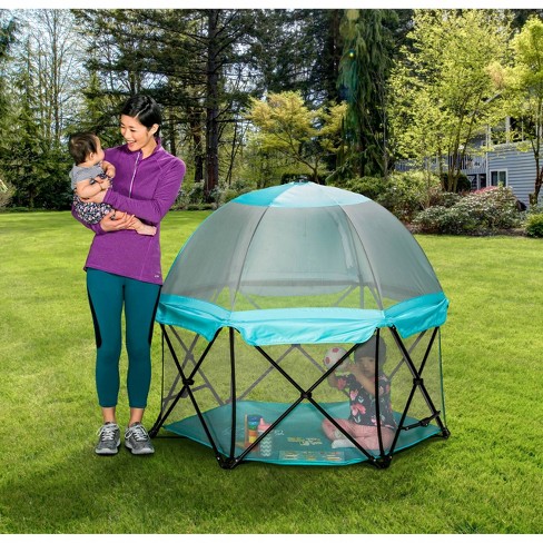 Portable activity clearance center baby