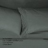 Home Mart Goods Grey Luxury Extra Soft Deep Pocket Fresh Breathable Sheet Set - 2 of 4