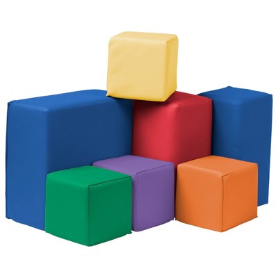 kids with blocks