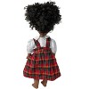 Doll Clothes Superstore Handmade School Jumper with Blouse for 18-Inch Girl Dolls - 4 of 4