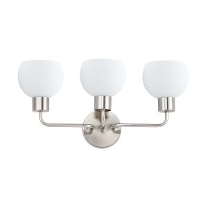 Maxim Lighting Coraline 3 - Light Vanity in  Satin Nickel - 1 of 3