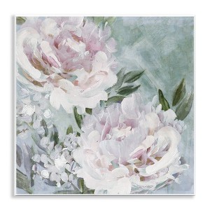 Stupell Industries Fluffy Pink Peonies Floral Wall Plaque Art - 1 of 4
