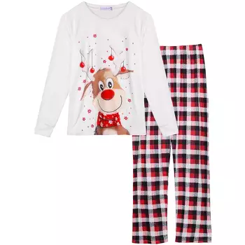 les ongebruikt speer Cheibear Men's Christmas Sleepwear Pajamas Sets Matching Pjs Holiday Home  Family Pajamas Set White Medium : Target
