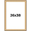 PosterPalooza | Traditional Gold Picture Frame - UV Acrylic, Foam Board Backing, Hanging Hardware - 2 of 4