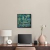 Art Remedy Monet - Water lilies and Japanese Bridge Blue Monet Art Prints Framed - 2 of 4