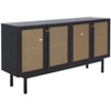 Piran 4 Door 2 Shelf Media Stand - MED9611 - Safavieh - 4 of 4