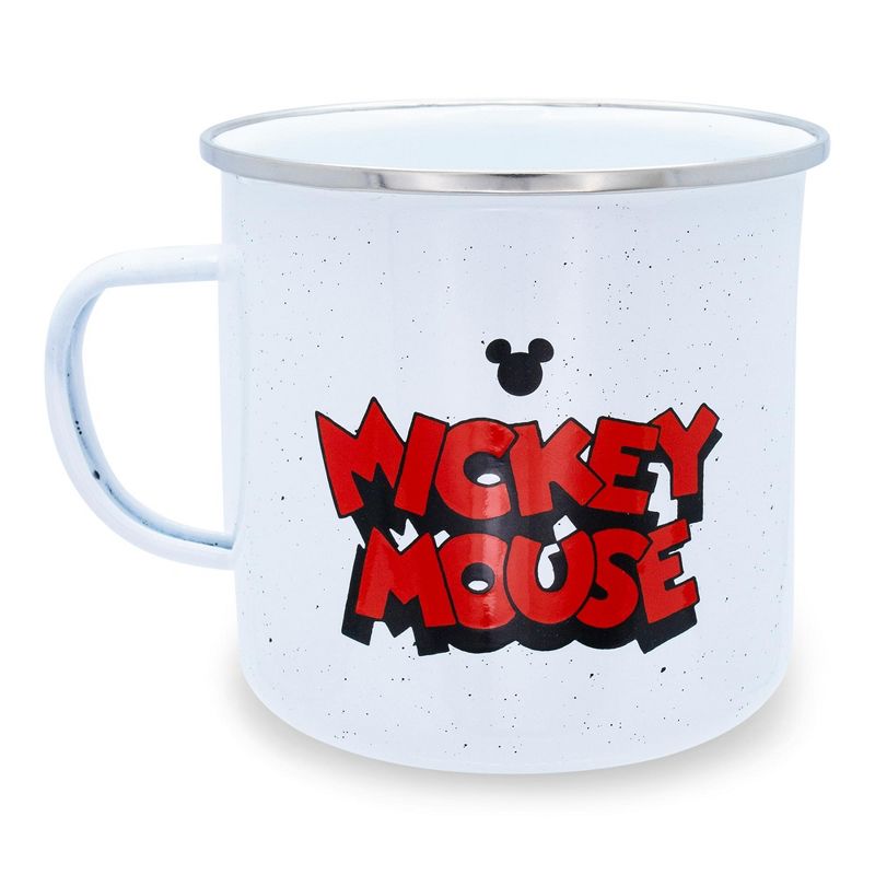 Silver Buffalo Disney Mickey Mouse "Aw Shucks" Ceramic Camper Mug | Holds 20 Ounces, 2 of 7