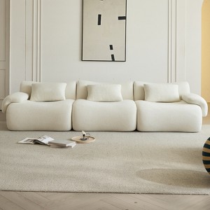 GDFStudio Peacock Modular Boucle Fabric and Compressed Memory Foam Sectional Sofa - 1 of 4