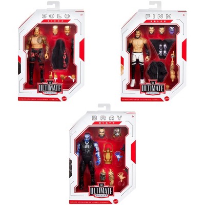 WWE Ultimate Edition 24 Complete Set of 3 Action Figures