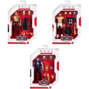WWE Ultimate Edition 24 Complete Set of 3 Action Figures - 1 of 3