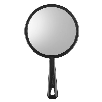 6 x 10 Inches A circle with a base for every new locat Blastic Handheld Mirror 
