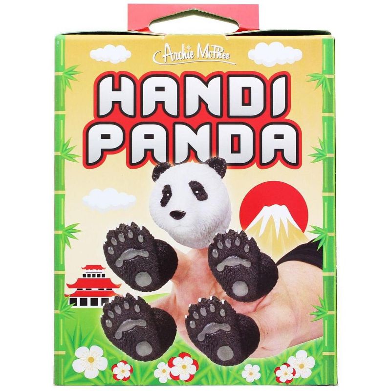 Accoutrements Handipanda Set of 5 Finger Puppets, 2 of 3