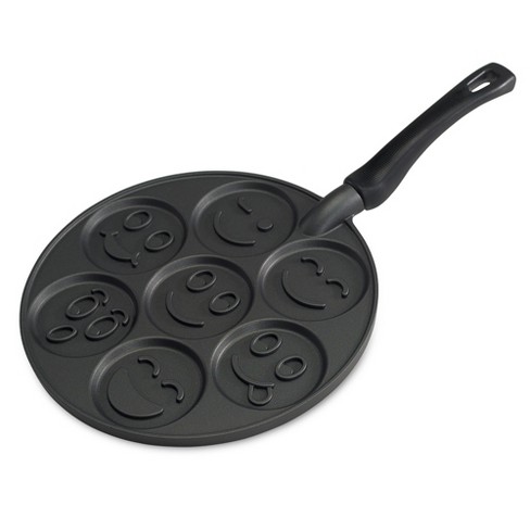 Mini Pancake Pan with Handle Pancake Maker Pan Non-stick Stovetop