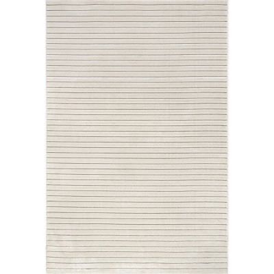 Frenshe Interiors x Rugs USA - Amasha High-Low Striped Indoor/ Outdoor Area Rug