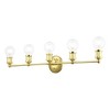 Livex Lighting Lansdale 5 - Light Vanity in  Polished Brass - 2 of 4