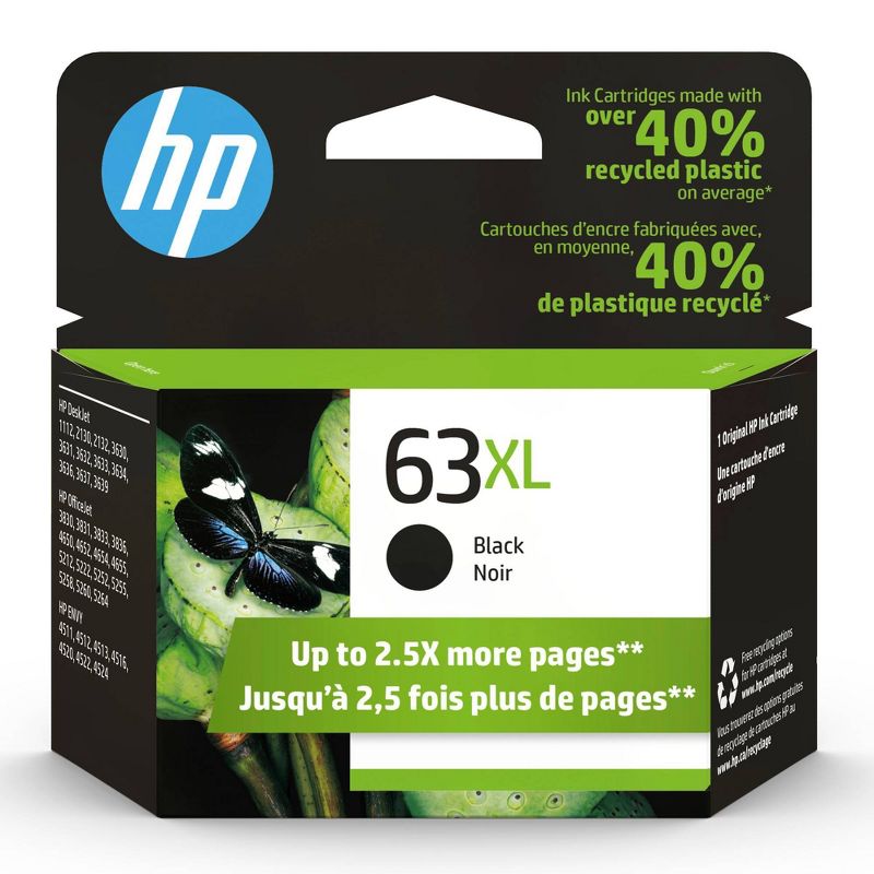HP 63 Ink Cartridge Series, 1 of 9