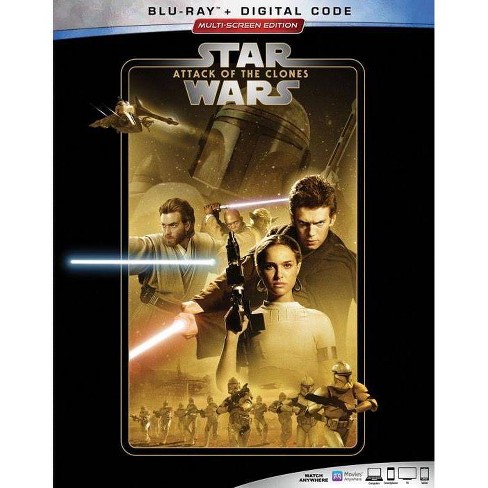 Star Wars: Attack of the Clones [Includes Digital Copy] [Blu-ray