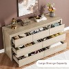 TackView 7-Drawer Dresser for Bedroom, 53.1''Wide Wood Chest of Drawers Handle Free, Large Modern Dresser Storage Cabinet for Home Office - 4 of 4