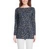Lands' End Women's Supima Cotton Adjustable 3/4 Sleeve Boatneck Tunic - 4 of 4