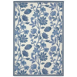 Liora Manne Capri Floral Indoor/Outdoor Rug.. - 1 of 4