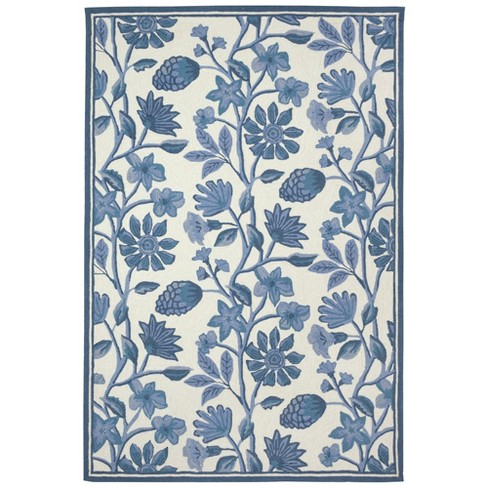 Liora Manne Capri Floral Indoor/Outdoor Rug.. - image 1 of 4