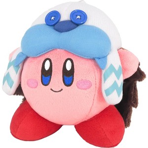 Kirby Sanei Boeki: Kirby and the Forgotten Land: Frosty Ice Kirby All Star Collection 6 Inch Plush - 1 of 2