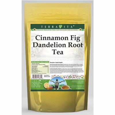 TerraVita Cinnamon Fig Dandelion Root Tea (25 tea bags, ZIN: 560314, 1-Pack)