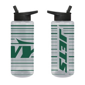 NFL New York Jets Acrylic Water Bottle with UV Graphics - 34oz - 1 of 4