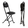 Kumasinova 4/2PCS Outdoor Folding Chairs with Cushion,Comfortable Folding Chair with Backrest,Portable Chair for Indoor/Outdoor,Collapsible Chair Set - 4 of 4