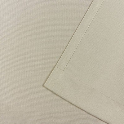 Taupe Light Filtering Polyester Grommet Curtain Panels, 54" x 63"