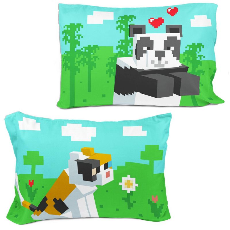 Minecraft Beautiful Day Kids&#39; Pillowcase, 3 of 6